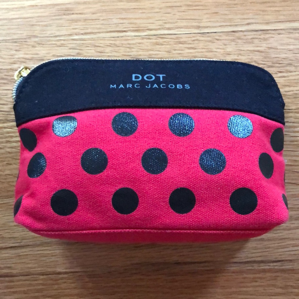 NWOT DOT MARC JACOBS Lady bug Cosmetic Bag